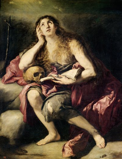 The Penitent Magdalene by Jusepe de Ribera